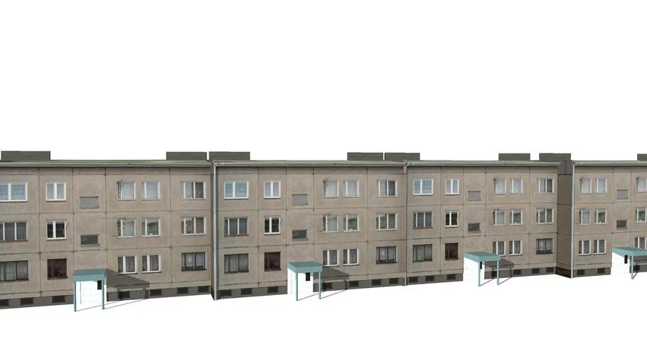 Blok na Osiedlu 40-lecia PRL w Pęczniewie