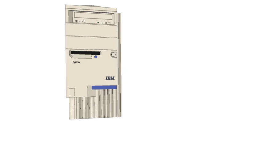 1997 IBM Aptiva Desktop computer model E17