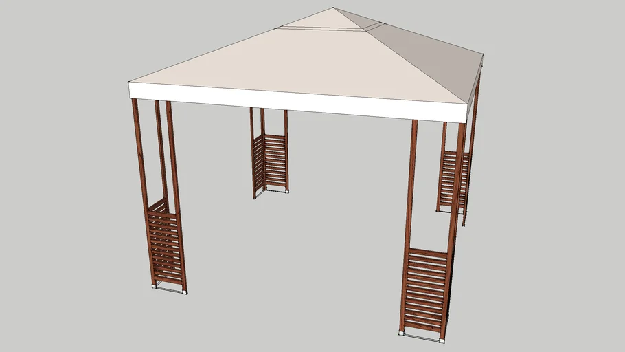 ÄPPLARÖ Gazebo IKEA