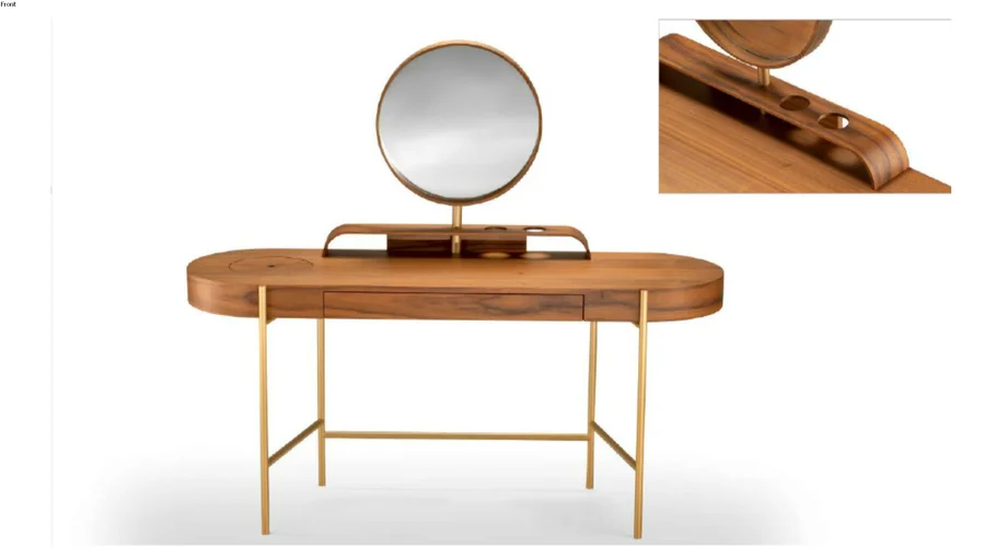 Penteadeira com espelho Gazelle