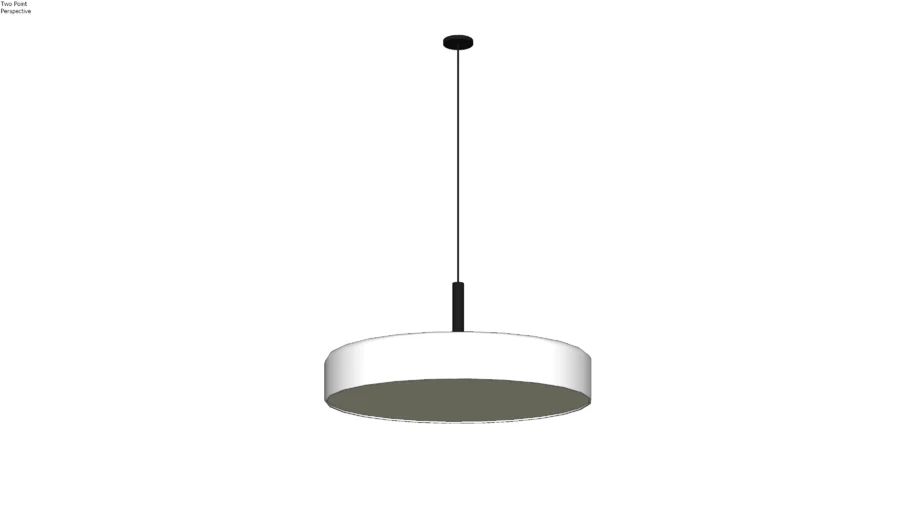36" Round Pendant Light