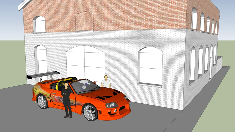 Dominic Toretto's car garage