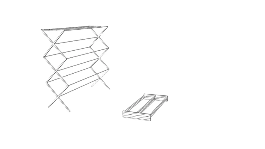 Basic Clothes Drying Rack