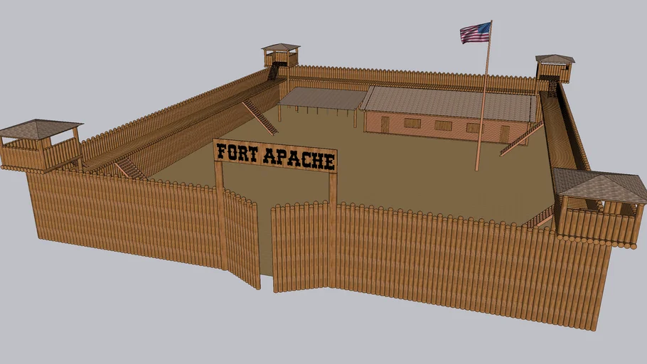 Fort Apache | 3D Warehouse