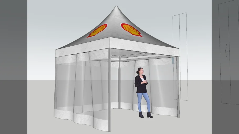 Tenda Sarnafil 3x3m