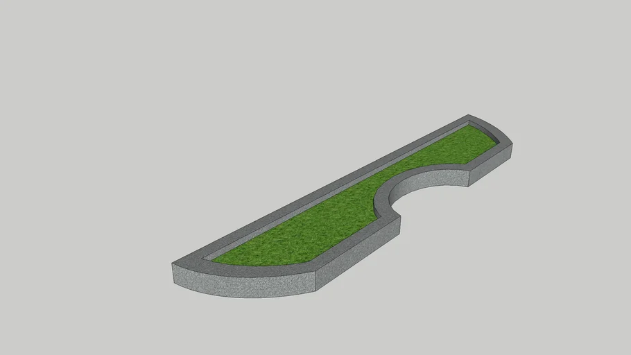 Plant bed for landscape