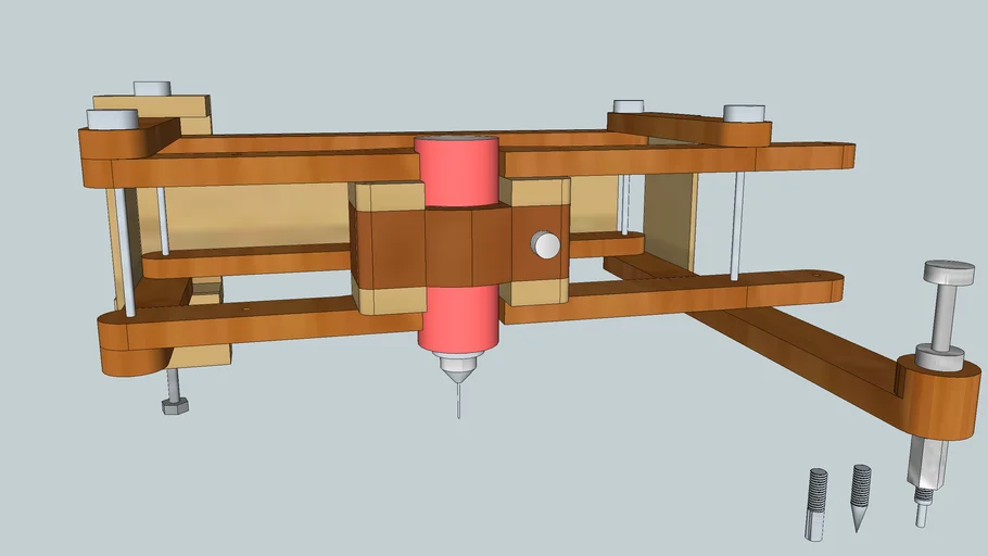 3D pantograph