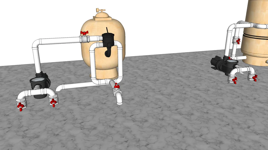 Pool Filter | 3D Warehouse