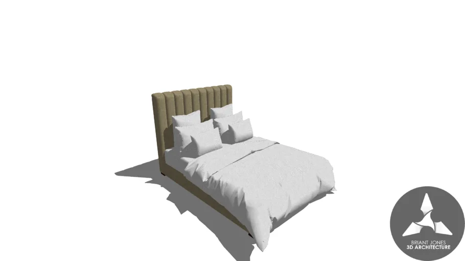 Modern Queen Size Bed 