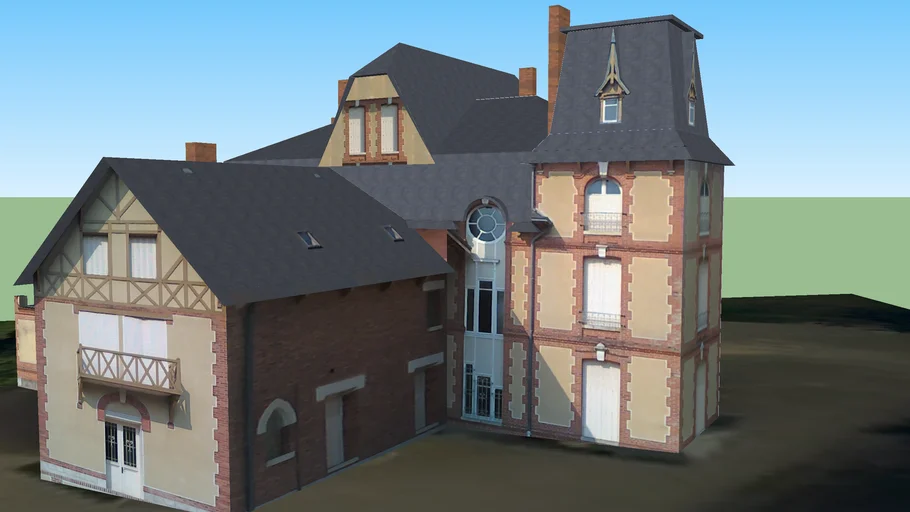 Château de Morchène, Saint-Cyr-en-Val (Loiret), FRANCE