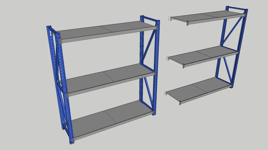 medium racks | 3D Warehouse