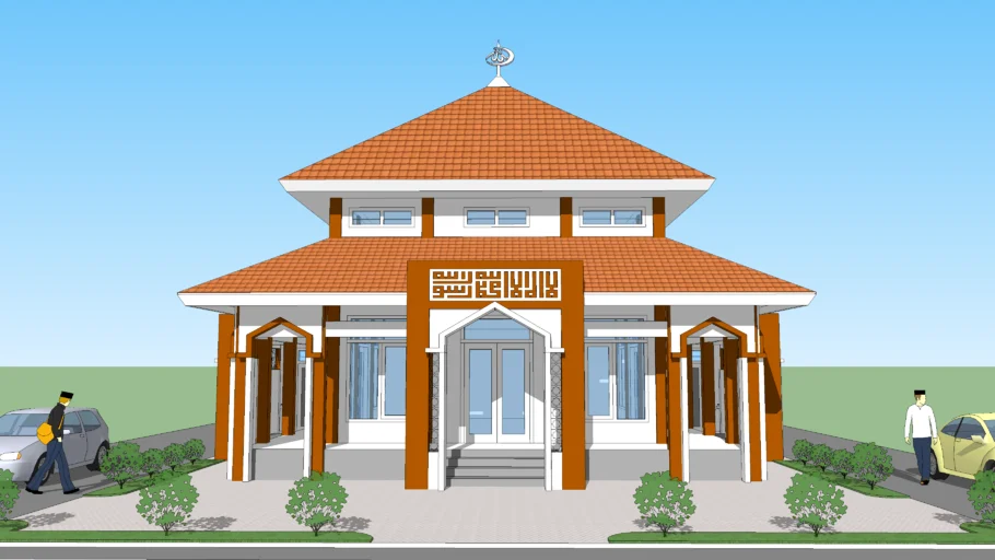 masjid 10m x 10m