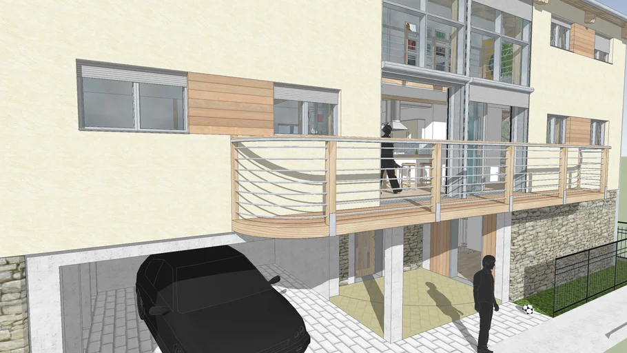 Compact & Contemporary Family House
