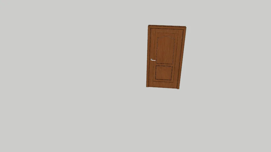 Wood door