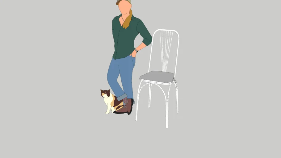 Cafe chair