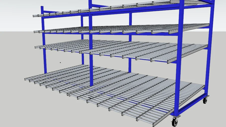 Flow Rack | 3D Warehouse
