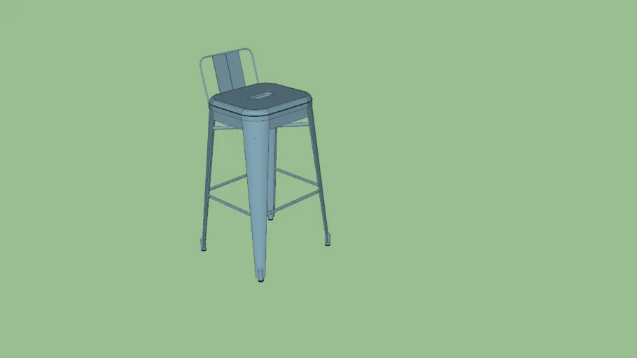 tolix stool A97 H.75cm
