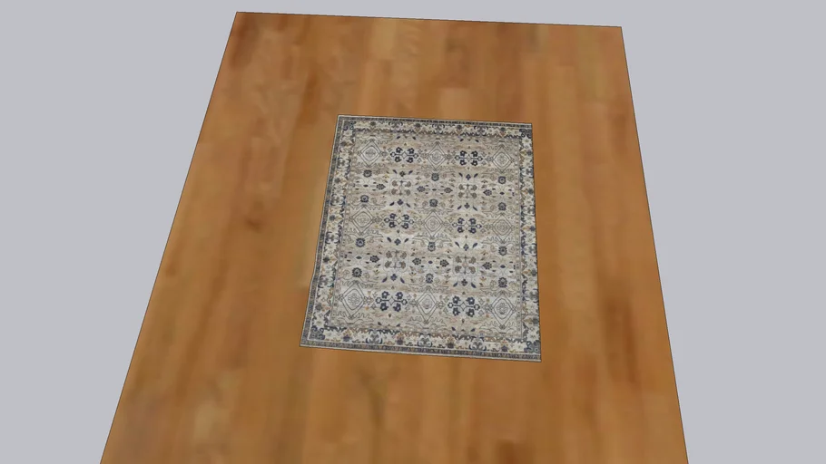 kasuri hand-knotted rug mcgee rug