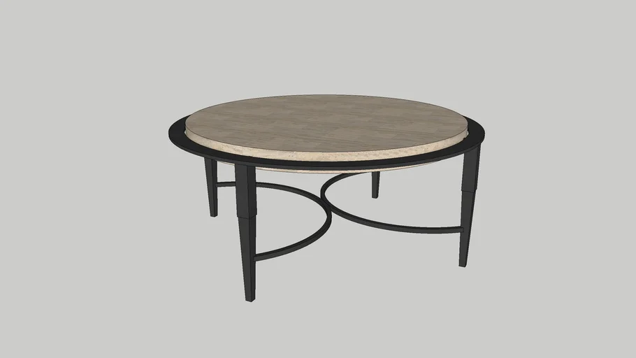 Barclay Metal Round Cocktail Table