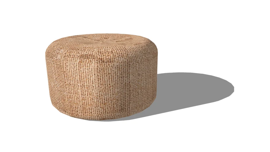 SOFA LOW SEATING+COUCH+JUTE+RUSTIC+3 SOFA