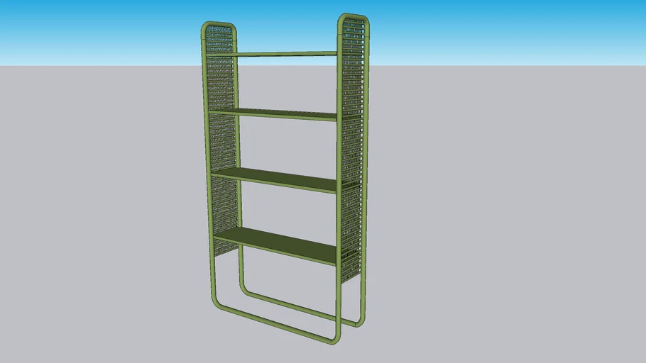 Metal Rack + partition