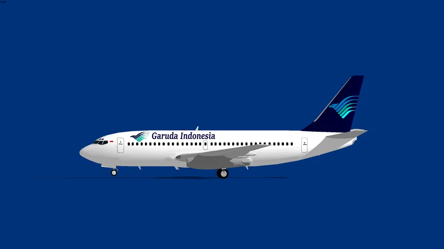 Garuda Indonesia Boeing 737-200 2