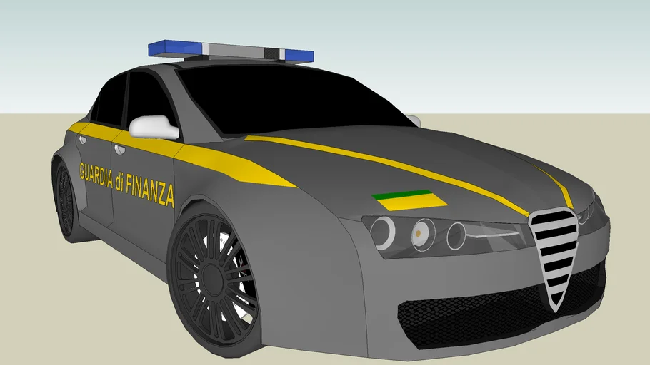 alfa romeo 159 guardia di finanza