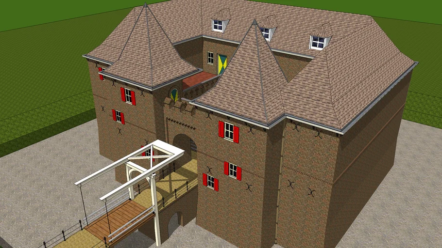 Small castle | 3D Warehouse