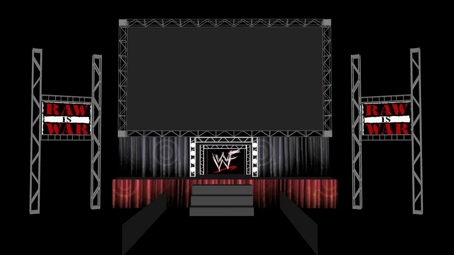 WWF Attitude Game Stage