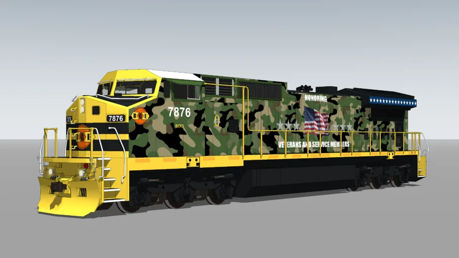GE Dash 8-40CW - Berkshire & Eastern (G&W)