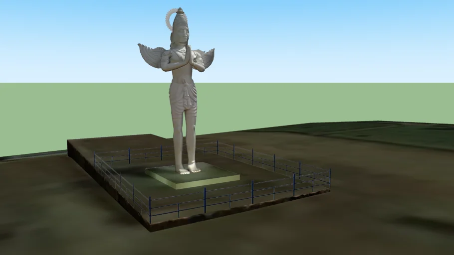 Garuda at Anantha Giri Temple