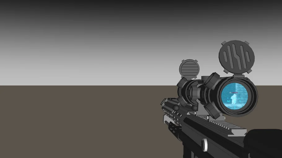 DSR-1 Black Ops NR scope