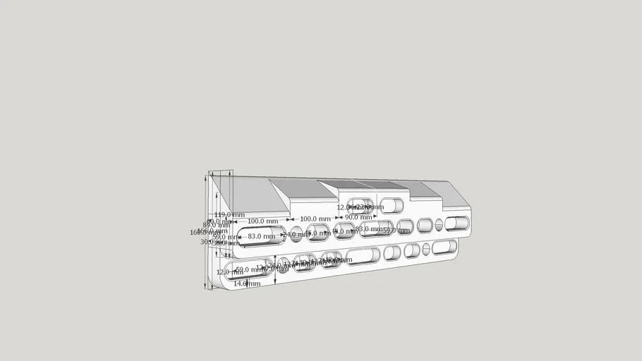 Beastmaker 2000-like - Poutre d'escalade