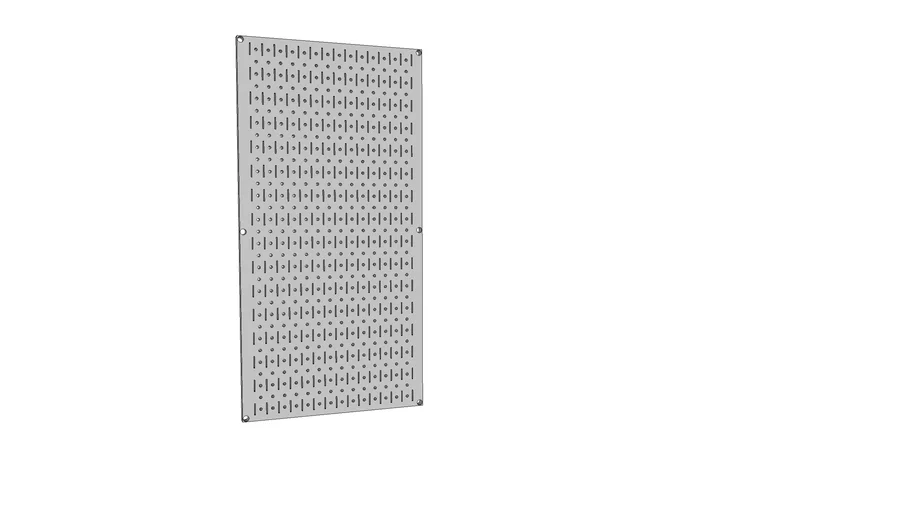 Metal Pegboard 32"x16"
