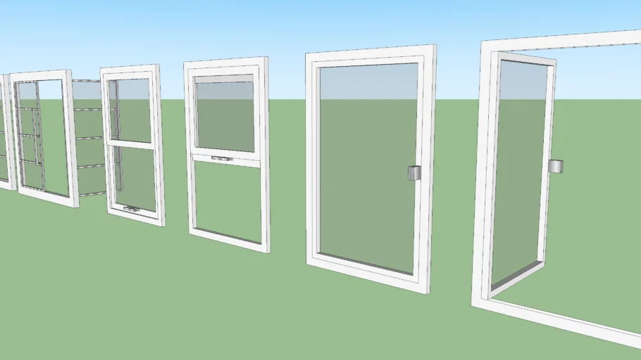Ventanas Blancas V1 (White windows )