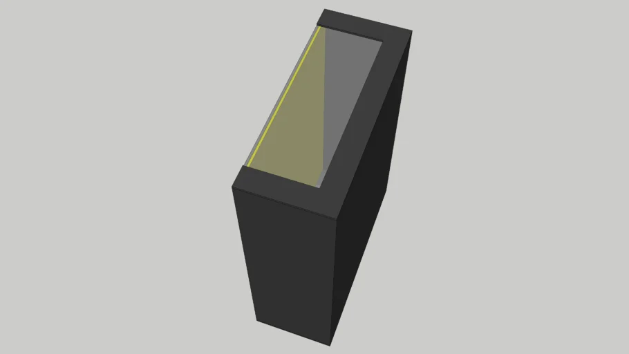 ARANDELA SLIM 2 FOCOS PRETA PAREDE MURO EXTERNO