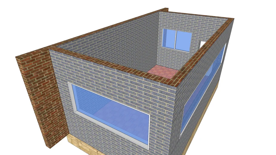 Laboratory layout - Standard care area | 3D Warehouse