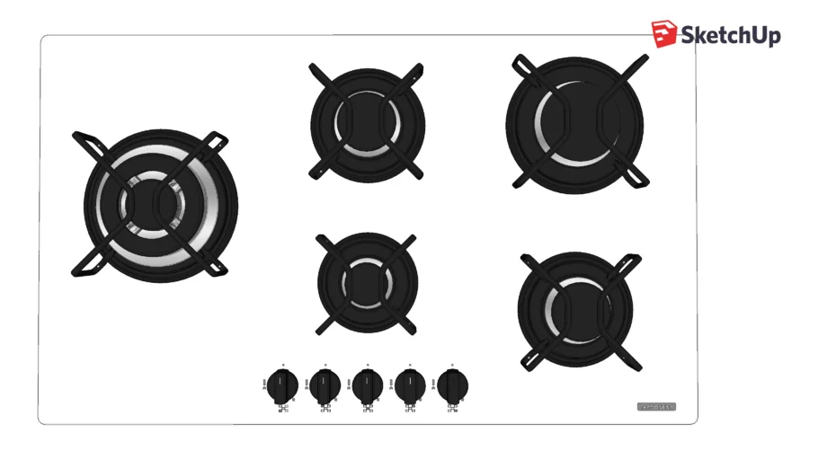 Cooktop a Gás Tramontina Penta Side Plus (94709/371)