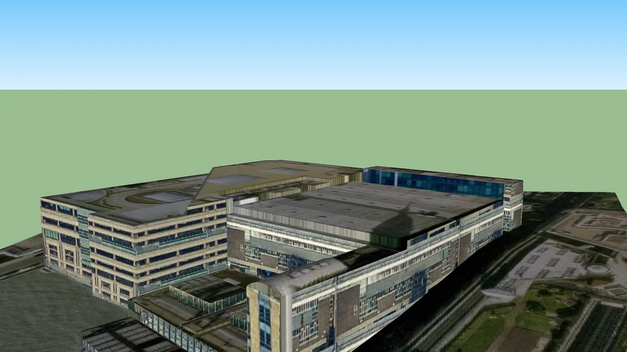 Riverside City of London Building Upper Thames St (London3dProject)
