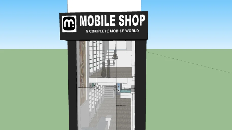 MOBILE SHOP ELEVATION 