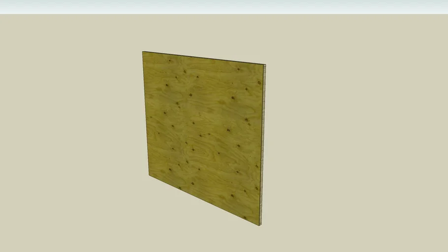 Wall with frame