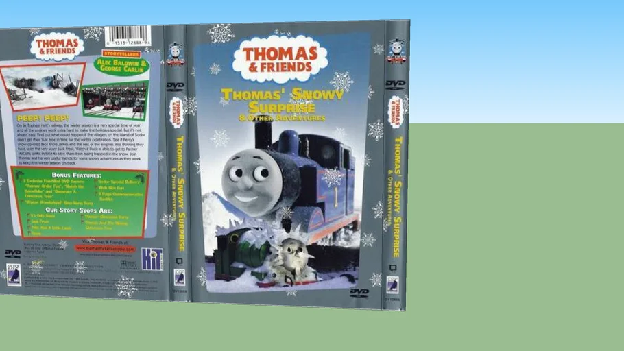 Thomas's Snowy Surprise DVD Cover