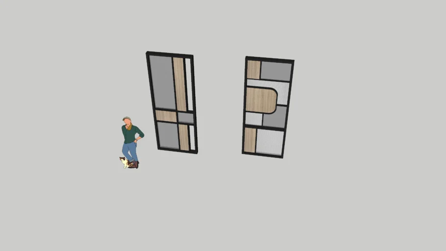 MODERN FOYER PARTITION