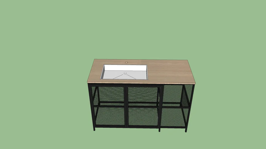 mueble de cocina industrial
