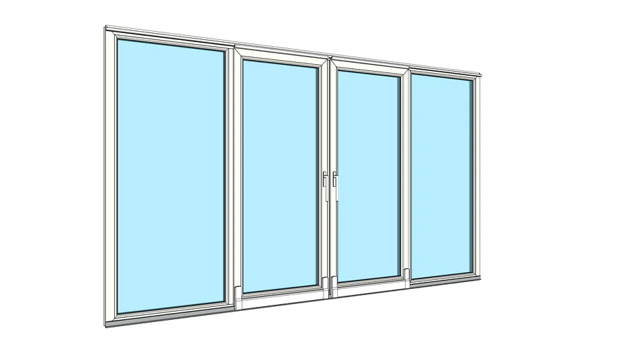 Окно четырехстворчатое VEKA PSK SL70 C