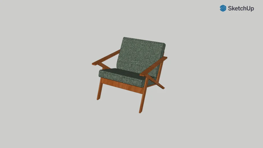 midcentury accent chair