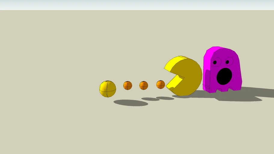 pac man 3D