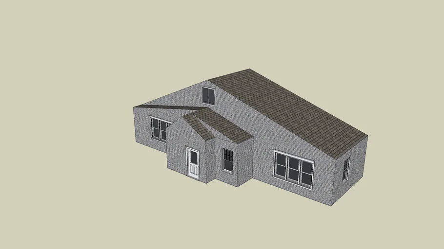 3Dペーパーハウス(trois dimensions) 3Dペーパーハウス(trois dimensions) PNCGACOB （Barn House N3