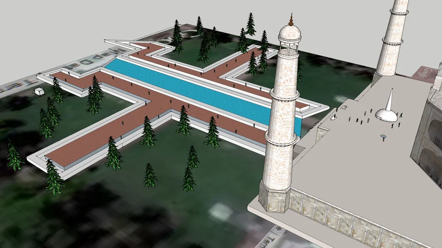 Taj + mahal