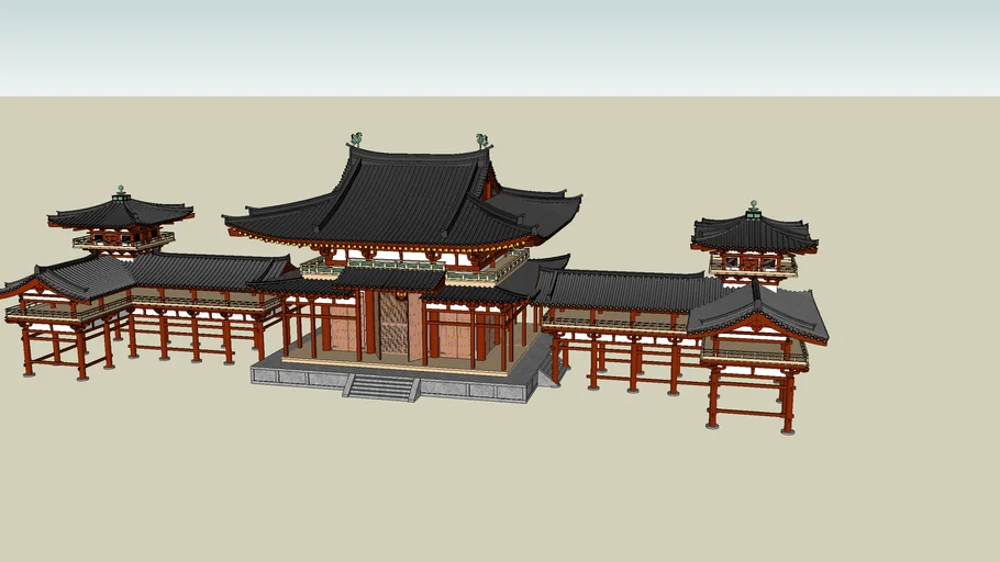古建模型